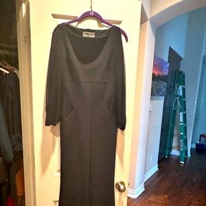 Chiara Boni Couture - Black Jumpsuit - Worn Once. Wide legs and fabulous!